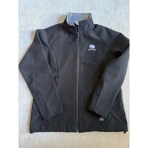 Charles River Softshell Jacket Womens M Black Nantucket Gorpcore